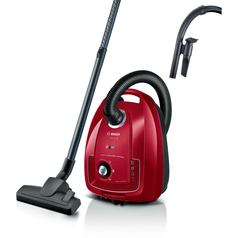 Bosch Home Serie 4 Stofzuiger met zak BGB38RD2 Stofzuiger