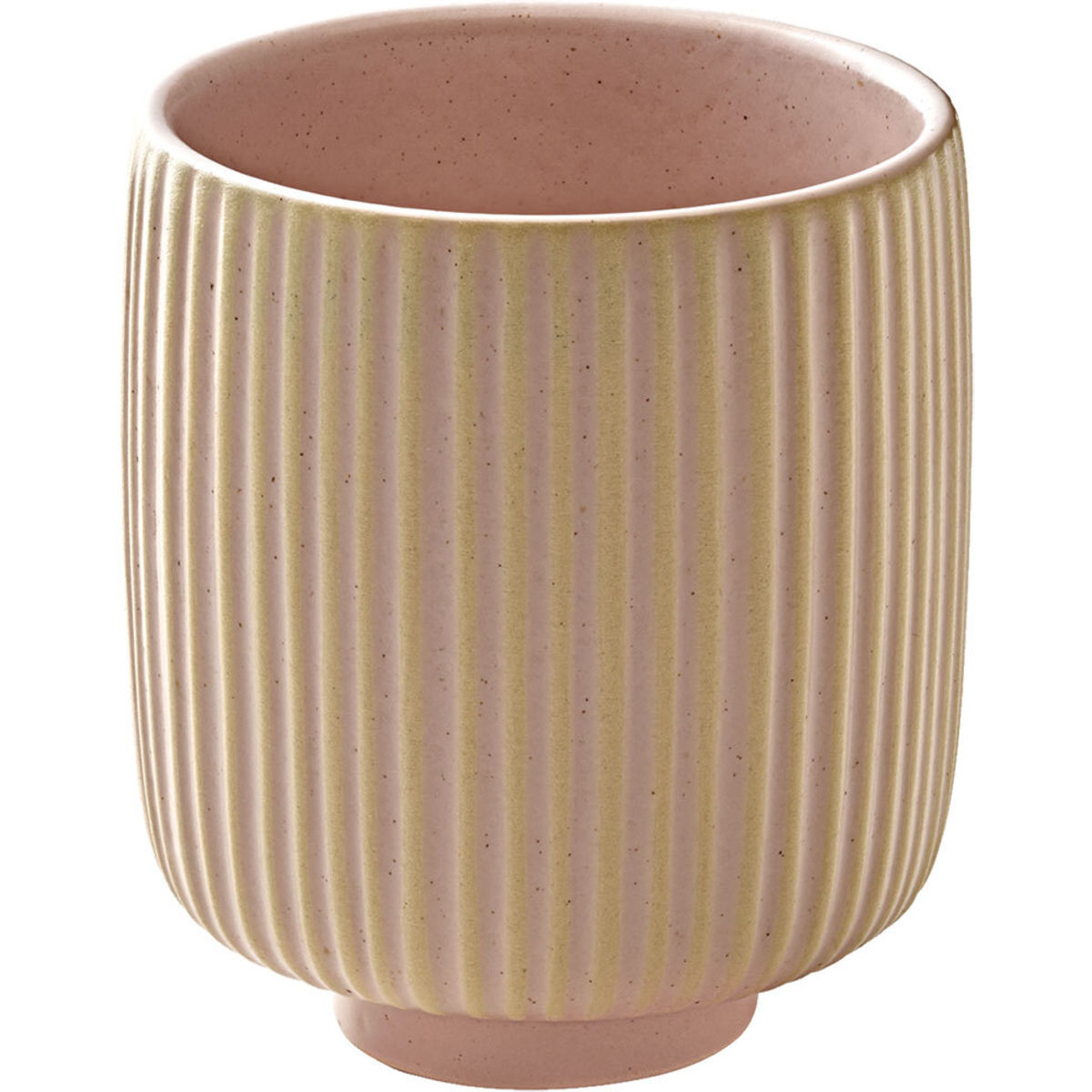 Playground kopje Nara hoogreliëf; 320ml, 8x9.5 cm (ØxH); rosé; rond; 6 stuk / verpakking