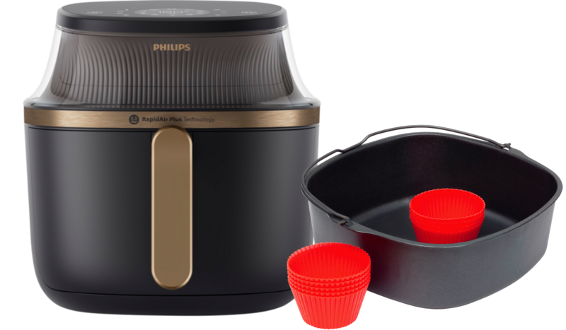 Philips Airfryer XXL 3000 Serie NA342/00 + Bakset