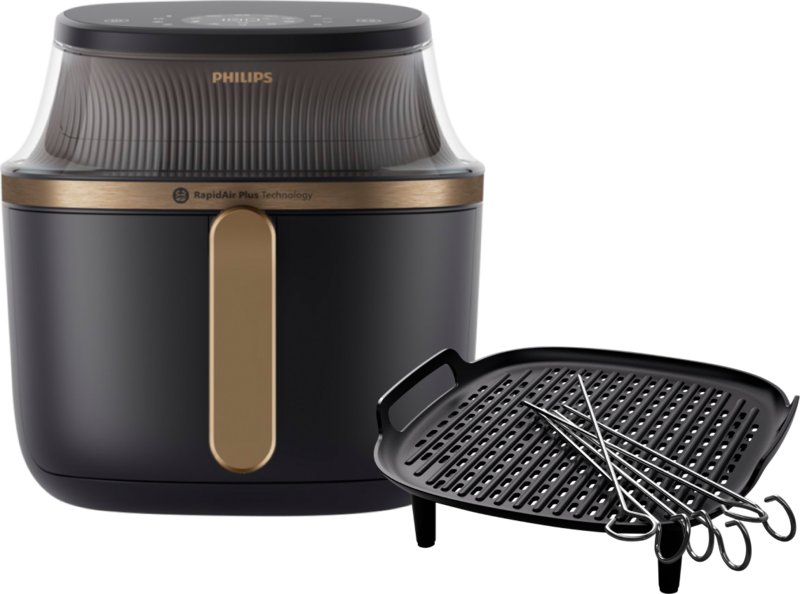 Philips Airfryer XXL 3000 Serie NA342/00 + Grillkit