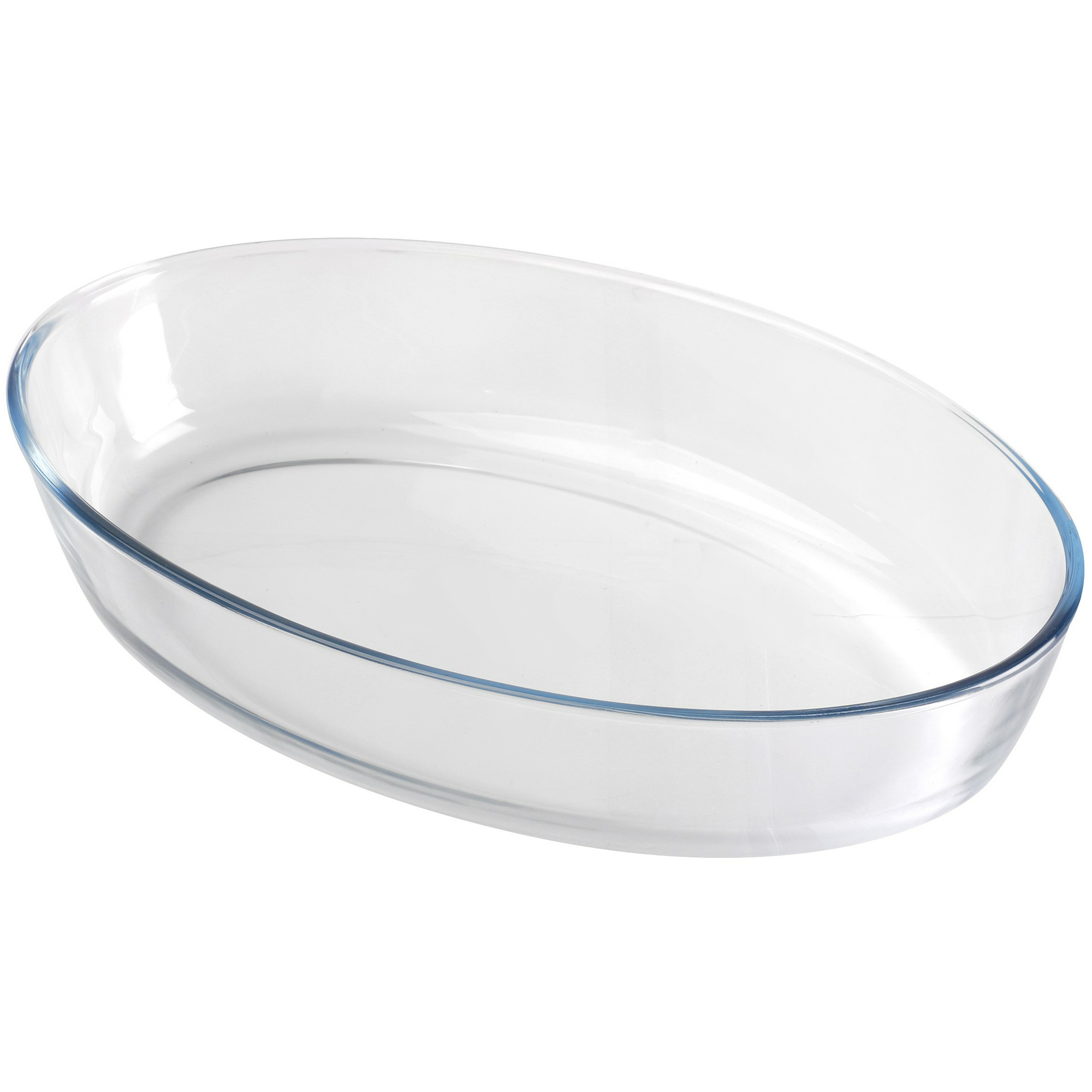 Chef Traiteur Ovenschaal van borosilicaat glas - ovaal - 3 Liter - 35 x 24 x 7 cm -