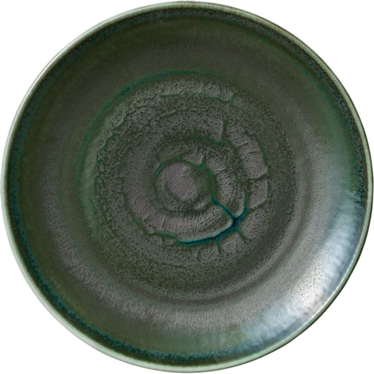 HEART&SOUL Plat bord Perfect Match coup Avocado; 26.8x2.9 cm (ØxH); lichtgroen/groen; rond; 6 stuk / verpakking