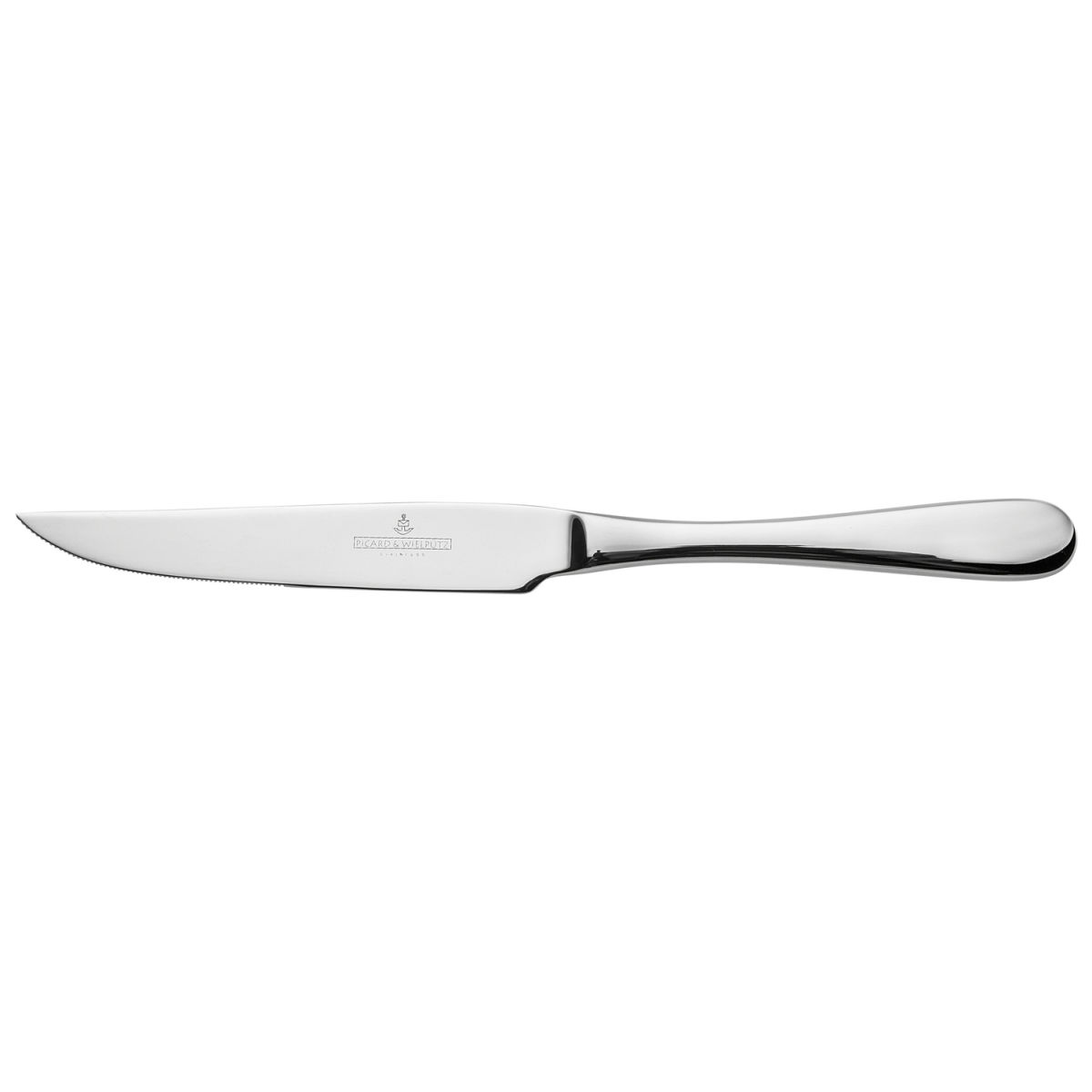 Picard + Wielpütz Steakmes Charisma; 23.5 cm (L); zilver; 12 stuk / verpakking
