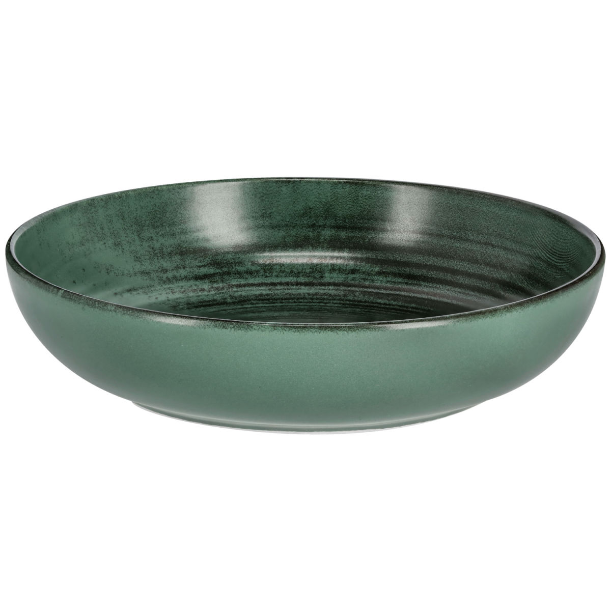Vega Diep bord Etana; 400ml, 17x4 cm (ØxH); groen; rond; 6 stuk / verpakking