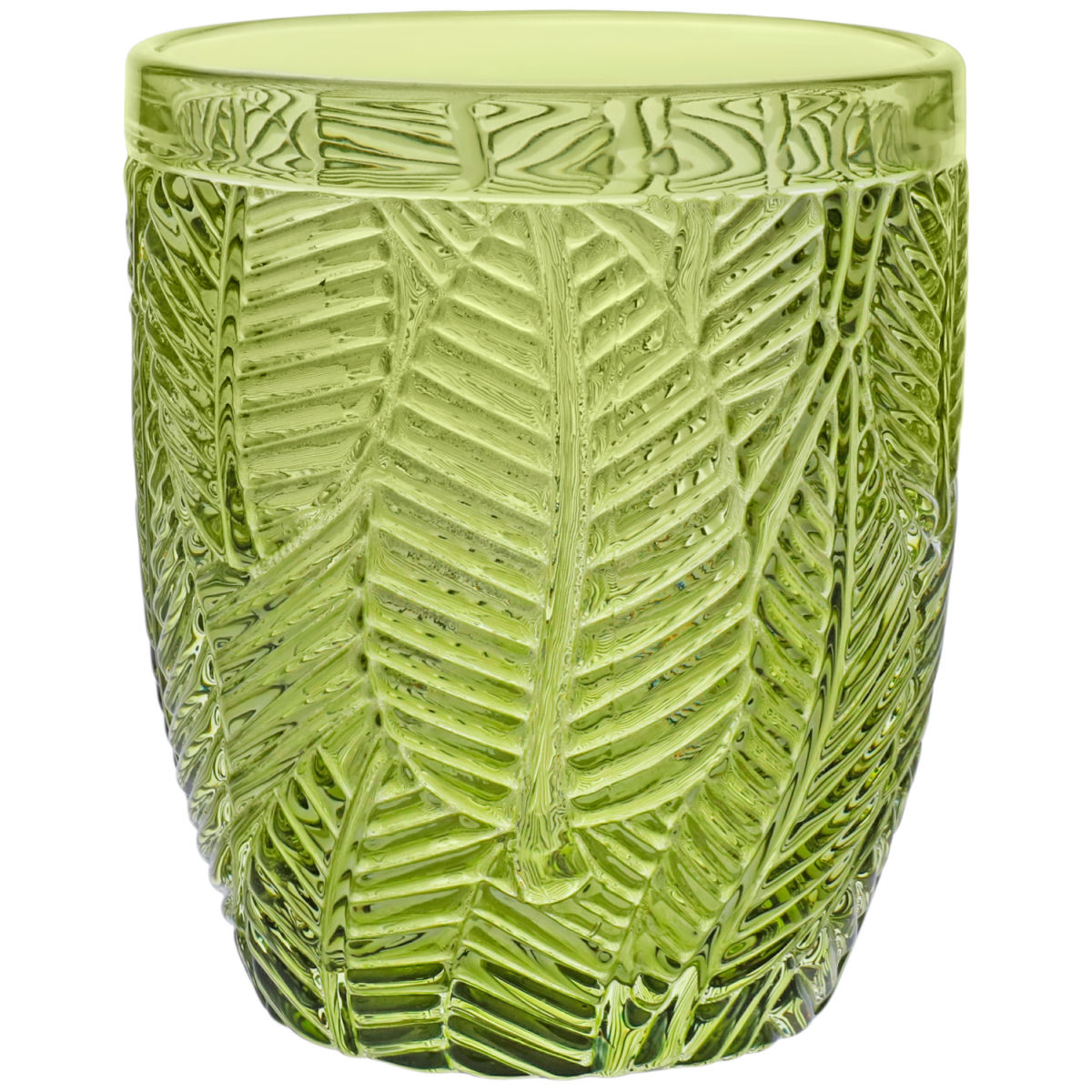 Vega Glazen Thea; 340ml, 8.3x9.9 cm (ØxH); groen; 6 stuk / verpakking