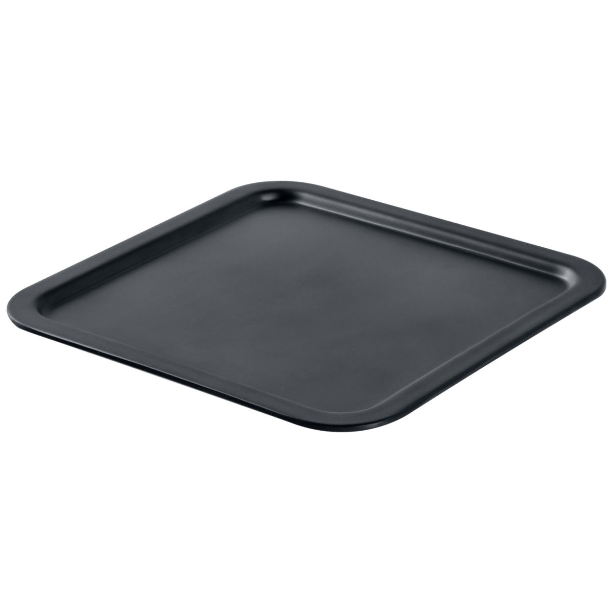 Vega Plat bord Fenra; 18.6x18.6x1.2 cm (LxBxH); zwart; vierkant