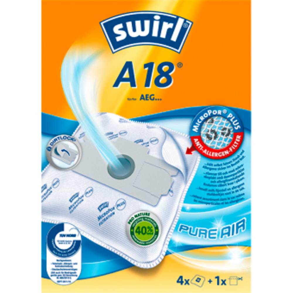 Swirl A18 Stofzuigerzak 4 stuk(s)