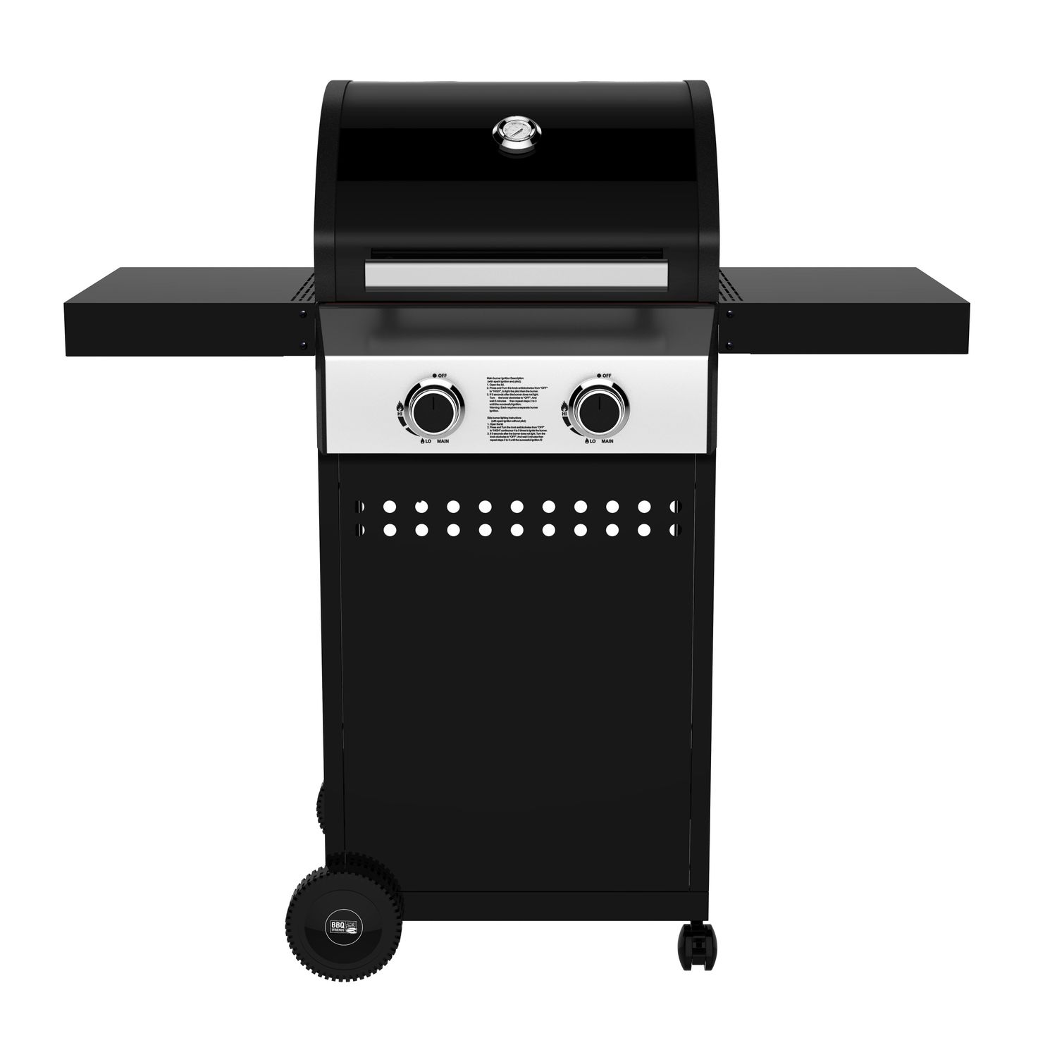 Central Park Gasbarbecue Curitiba 7kw Zwart
