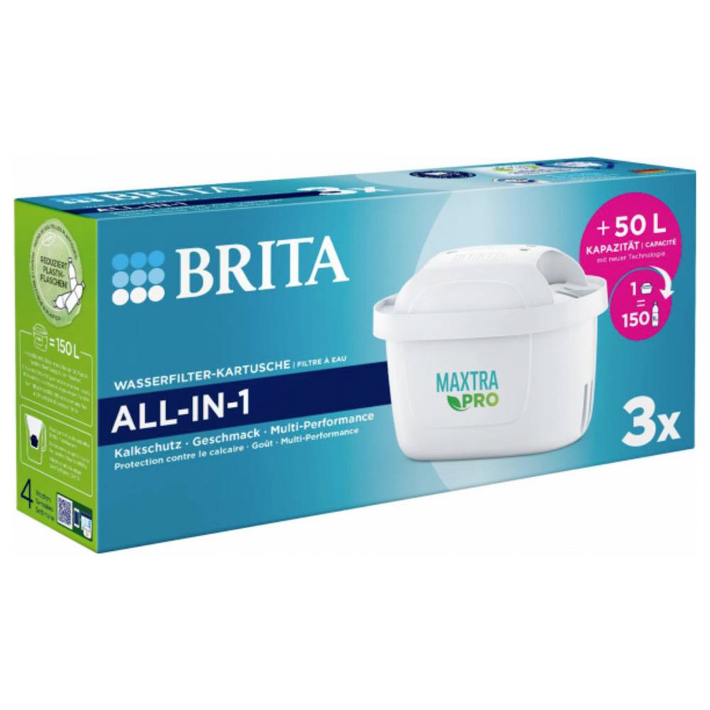 Brita Maxtra Pro Pure 3er 1050624 Waterfilter Wit
