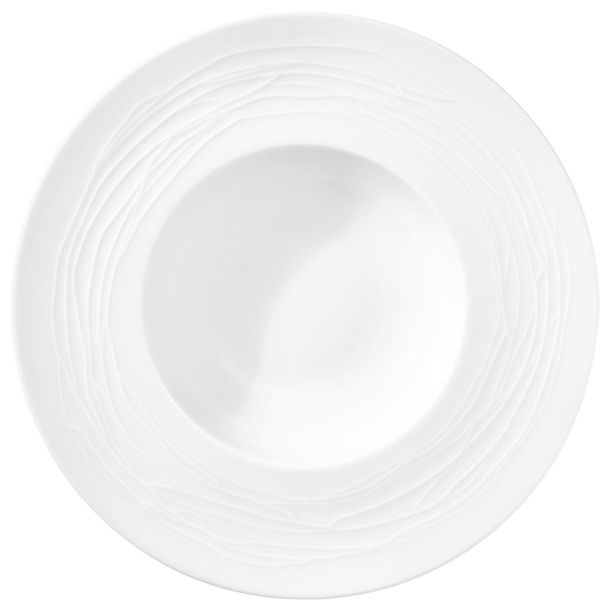 Vega Diep bord Rama; 380ml, 27x5.5 cm (ØxH); wit; rond; 4 stuk / verpakking