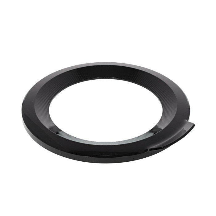 AEG deurkader, voorzijde, zwart, Ø490mm,Mass 140123070066