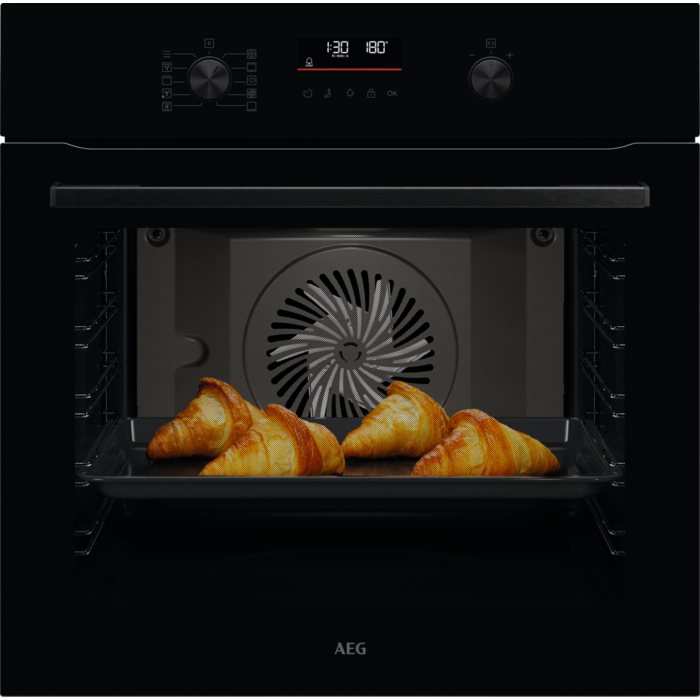 AEG 5000 SurroundCook met SteamBake - Heteluchtoven met stoomondersteuning Katalyse/Aqua Clean OA5CB42AK