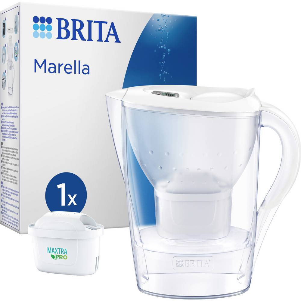 Brita Marella 125219 Waterbesparende filterset 2.4 l Wit
