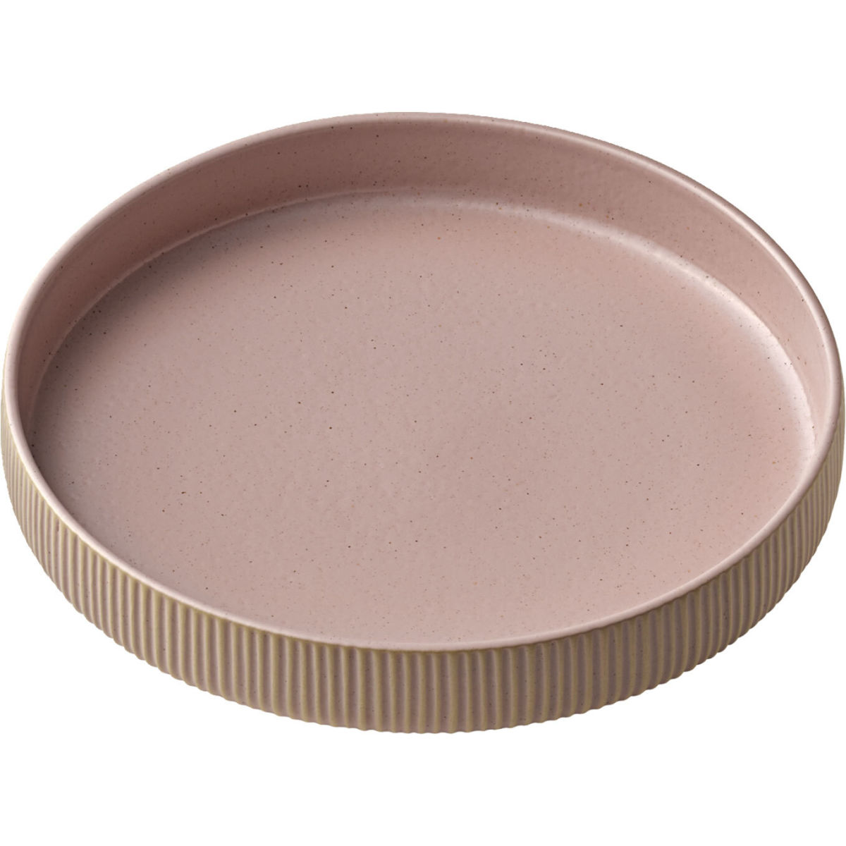 Playground Bord diep Nara reliëf met hoge rand; 1300ml, 24x4.2 cm (ØxH); rosé; rond; 6 stuk / verpakking