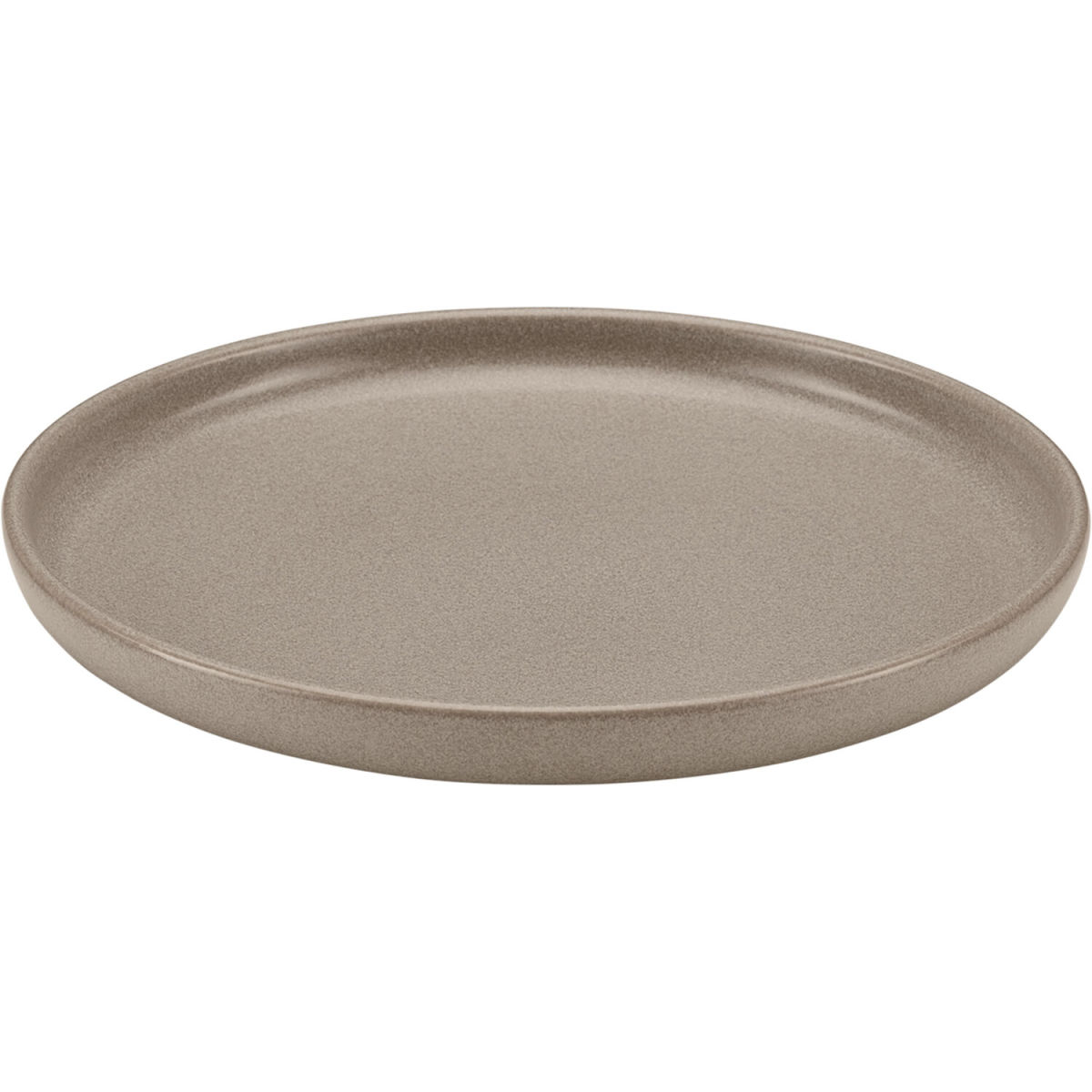Playground Plat bord Elements; 22x2.6 cm (ØxH); zand; rond; 6 stuk / verpakking
