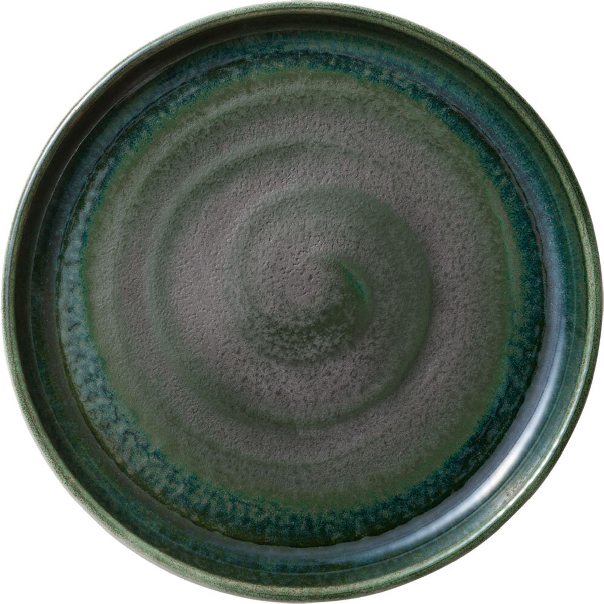 HEART&SOUL Plat bord Perfect Match Avocado hoge rand; 21.4x2.3 cm (ØxH); lichtgroen/groen; rond; 6 stuk / verpakking