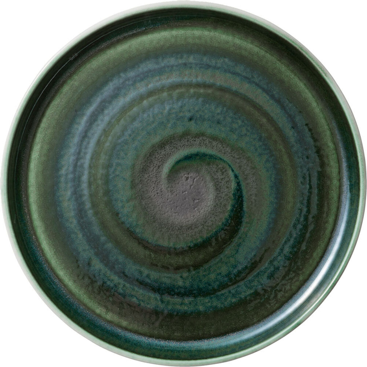 HEART&SOUL Plat bord Perfect Match Avocado hoge rand; 26.7x2.2 cm (ØxH); lichtgroen/groen; rond; 6 stuk / verpakking