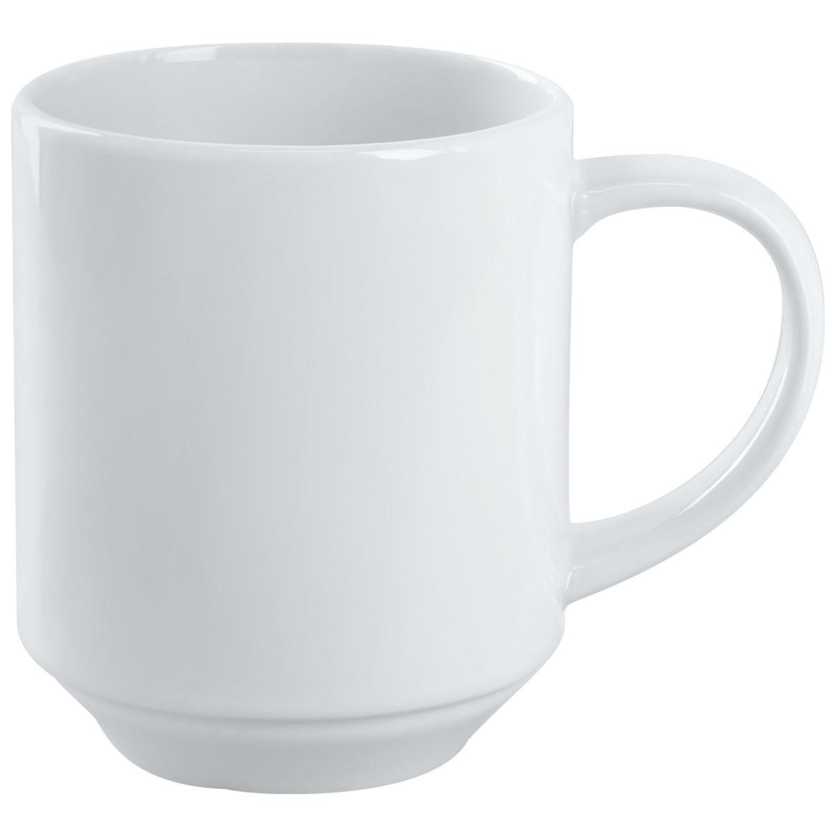 PULSIVA Beker Ronda; 300ml, 7.2x9.5 cm (ØxH); wit; rond; 6 stuk / verpakking