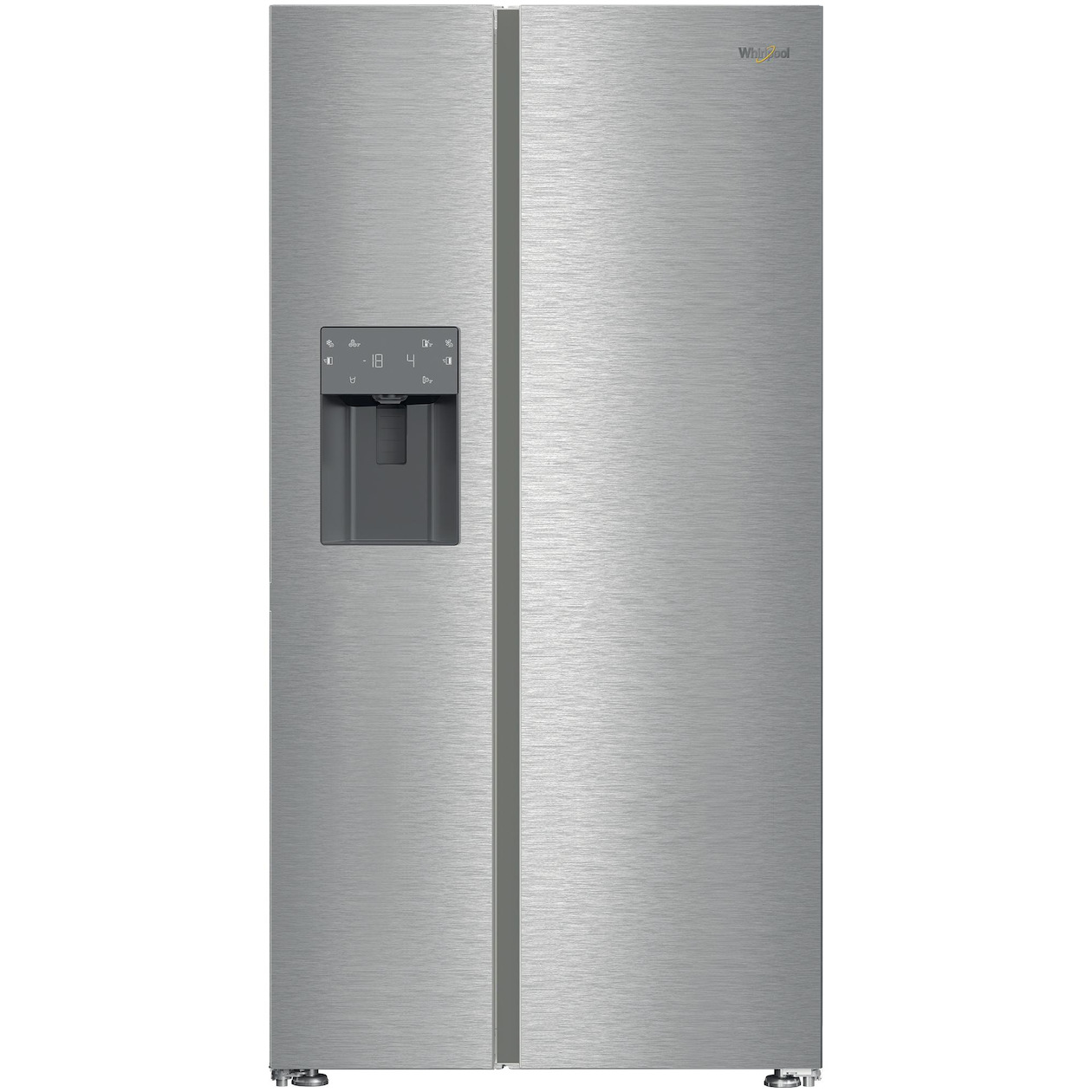 Whirlpool WHG2 6573W X4E Amerikaanse koelkast Grijs