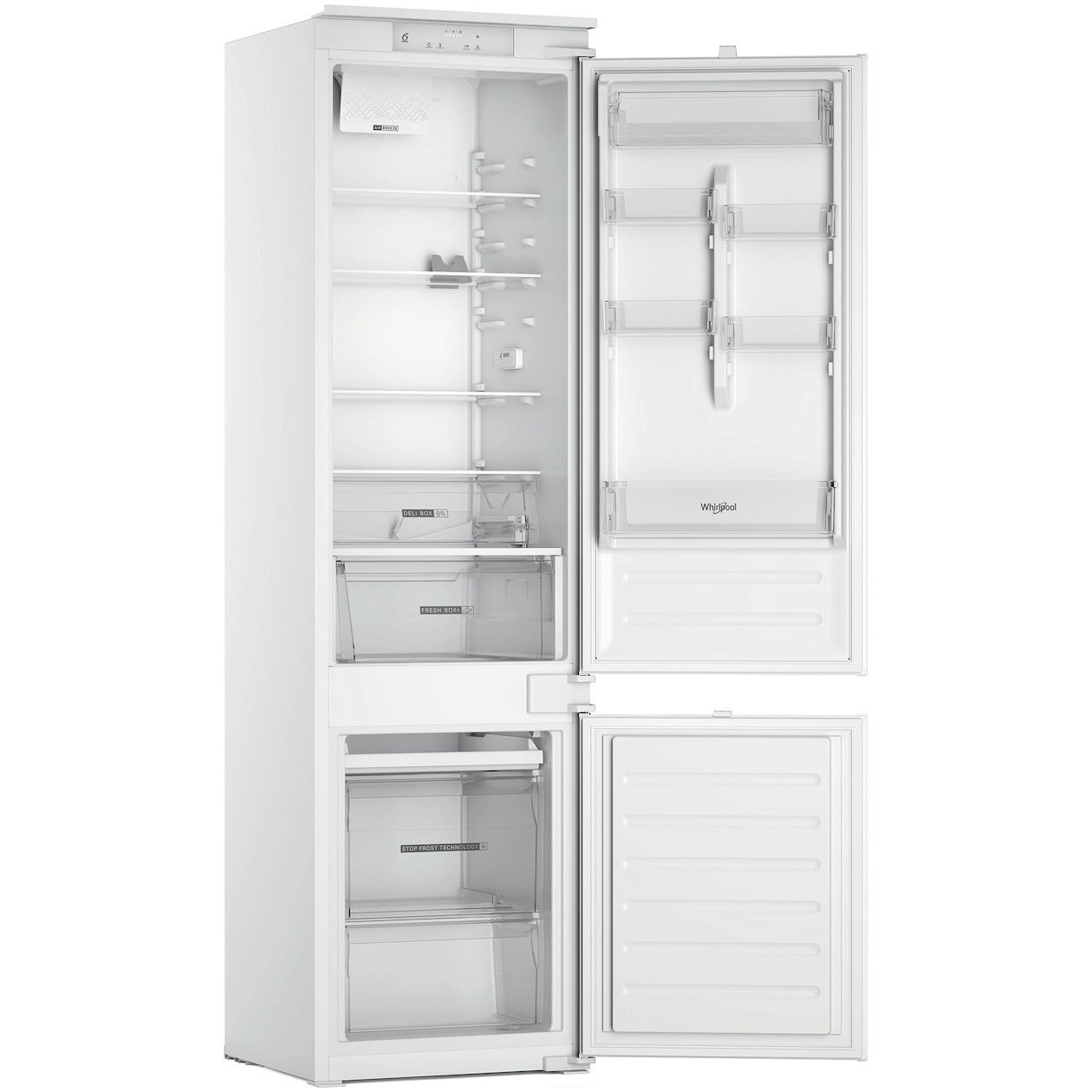 Whirlpool WHC20D023B1 SF Koel-vriescombinatie Wit