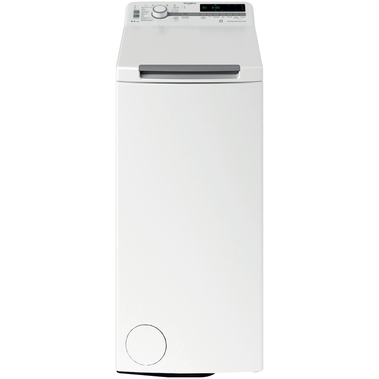 Whirlpool TDLR 65251B BE Wasmachine bovenlader Wit