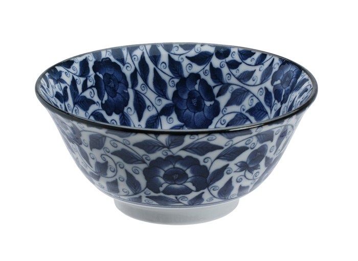 Tokyo Design Studio Porseleinen kom - Koimari Botan -  - 550ml - 14.8x6.8cm