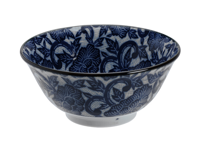 Tokyo Design Studio Japanse mengkom - Botan Blue -  - 550ml - 14.8x6.8cm