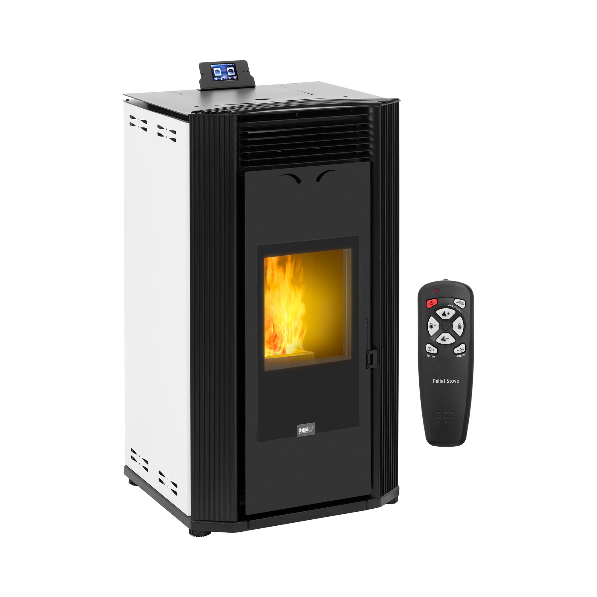 MSW Pelletkachel watervoerend - 24 kW - voor 400 m³ / 35 L