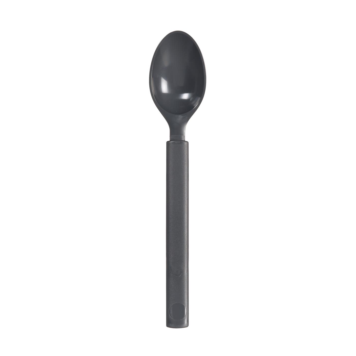 Duni Kunststof Lepels Granite 17cm 6st