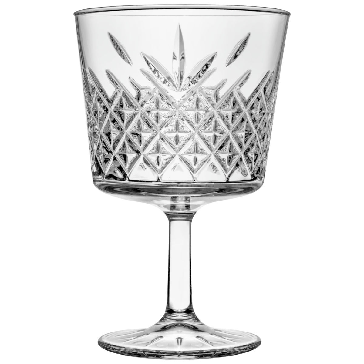 Pasabahçe Bokaal Timeless; 260ml, 8x8x13.4 cm (ØxØxH); transparant; 4 stuk / verpakking