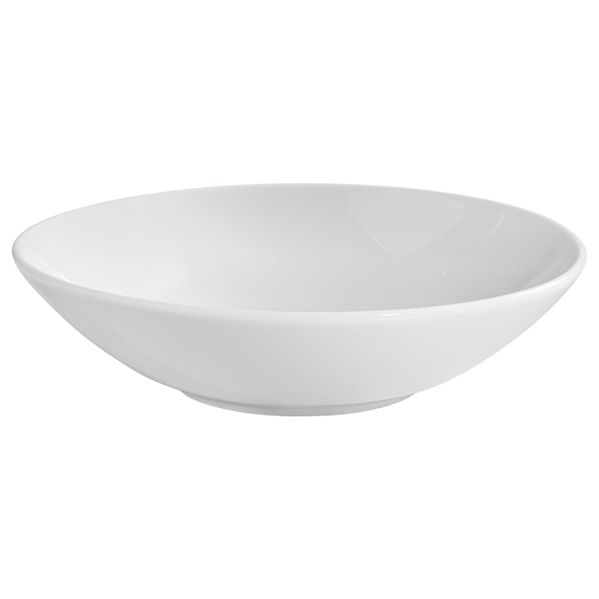 Vega Diep bord Optimus; 520ml, 18 cm (Ø); wit; rond; 6 stuk / verpakking