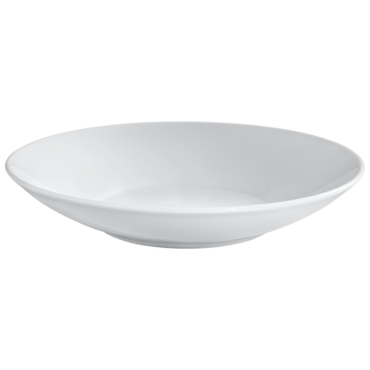 Vega Diep bord Optimus; 1000ml, 24 cm (Ø); wit; rond; 6 stuk / verpakking