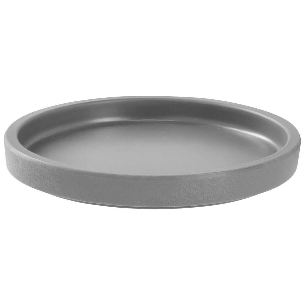 Vega plat bord Kanas rond; 14x1.8 cm (ØxH); grijs; rond; 6 stuk / verpakking