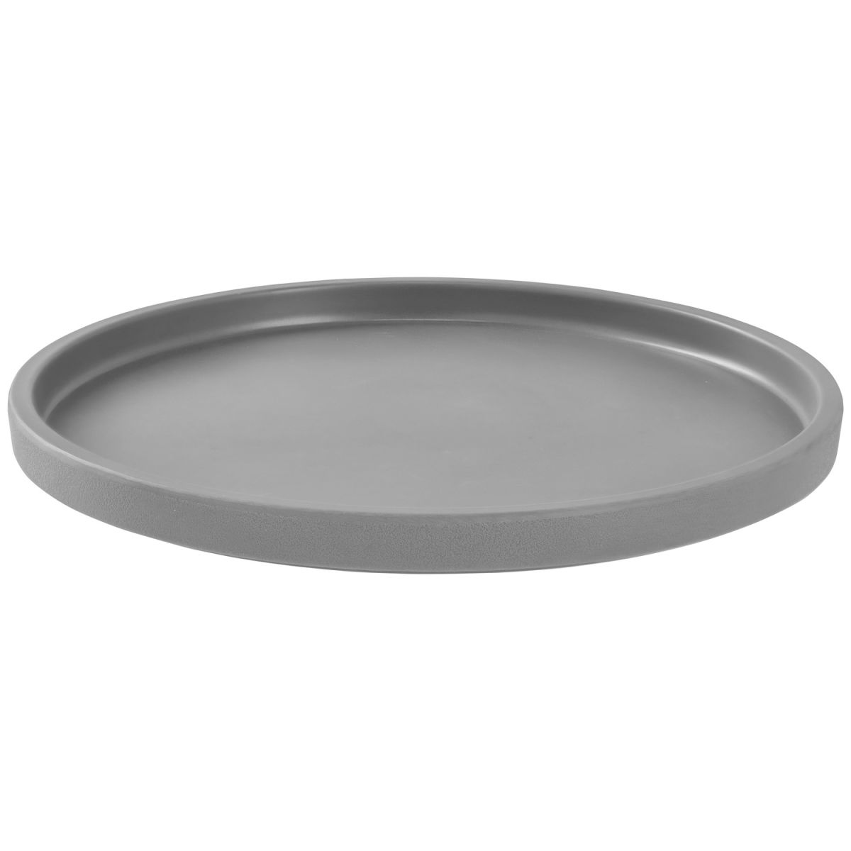 Vega plat bord Kanas rond; 21.5x1.7 cm (ØxH); grijs; rond; 6 stuk / verpakking