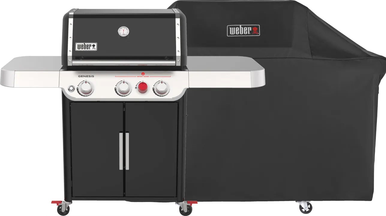 Weber Genesis E-325S +  Premium Barbecuehoes Genesis 300 serie