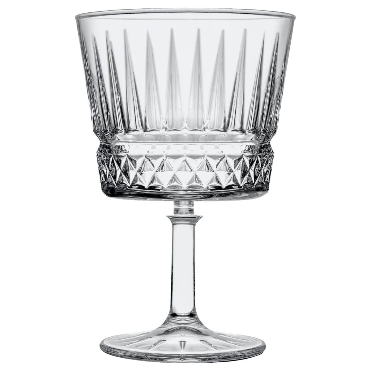 Pasabahçe Bokaal Elysia; 260ml, 8x8x13.4 cm (ØxØxH); transparant; 4 stuk / verpakking