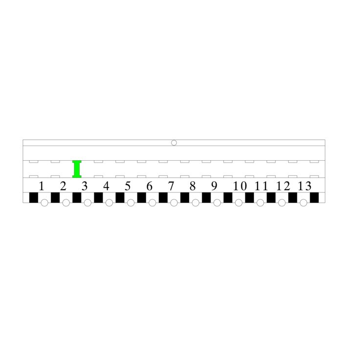 AEG kabel, deurschakelaar, PCB, J2,510mm 140051862013
