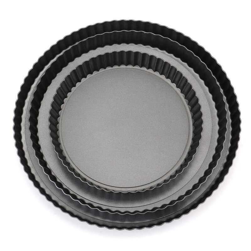 Krumble Quiche bakvorm - Set van 3 - Diameter 22, 26 en 32 cm