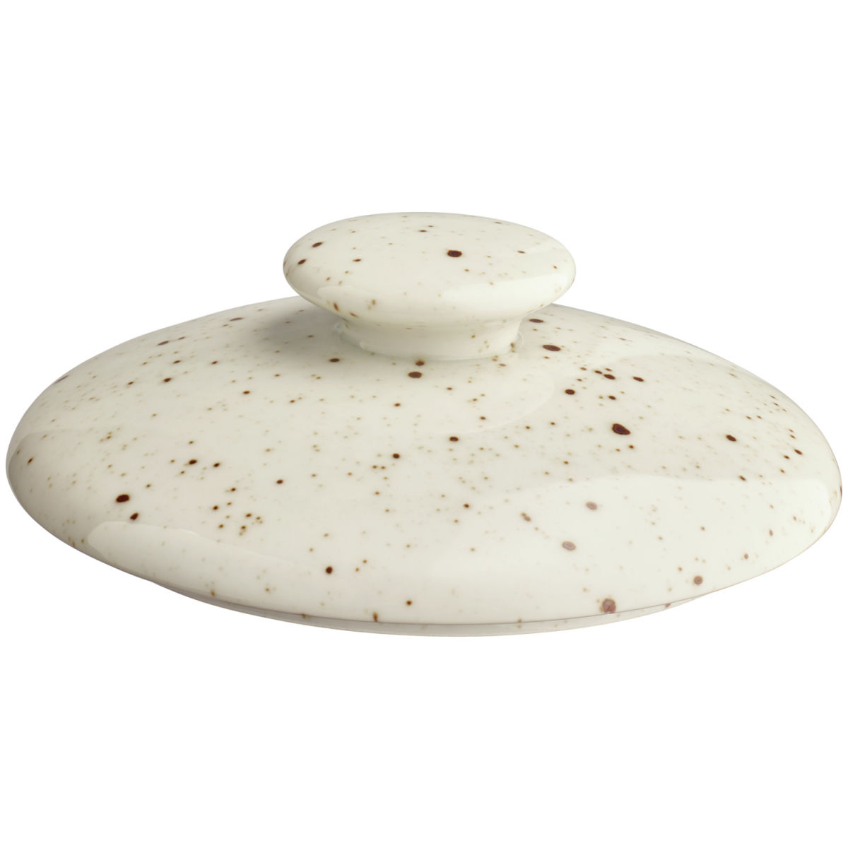 Vega Deksel Alessia voor soepkom; 12.5 cm (Ø); beige; 6 stuk / verpakking