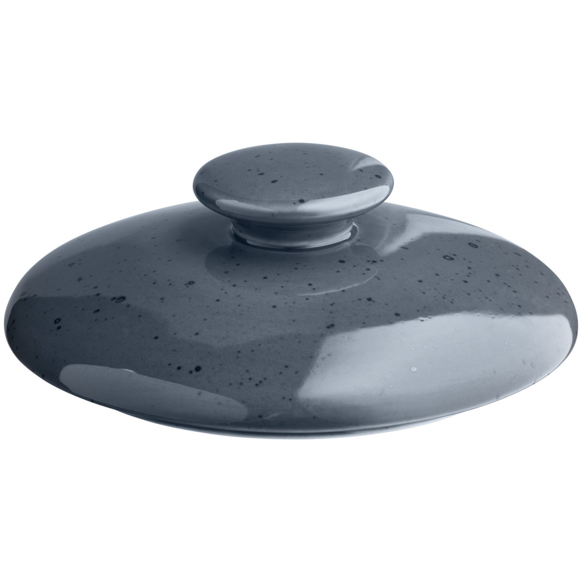 Vega Deksel Alessia voor soepkom; 12.5 cm (Ø); grijs; 6 stuk / verpakking