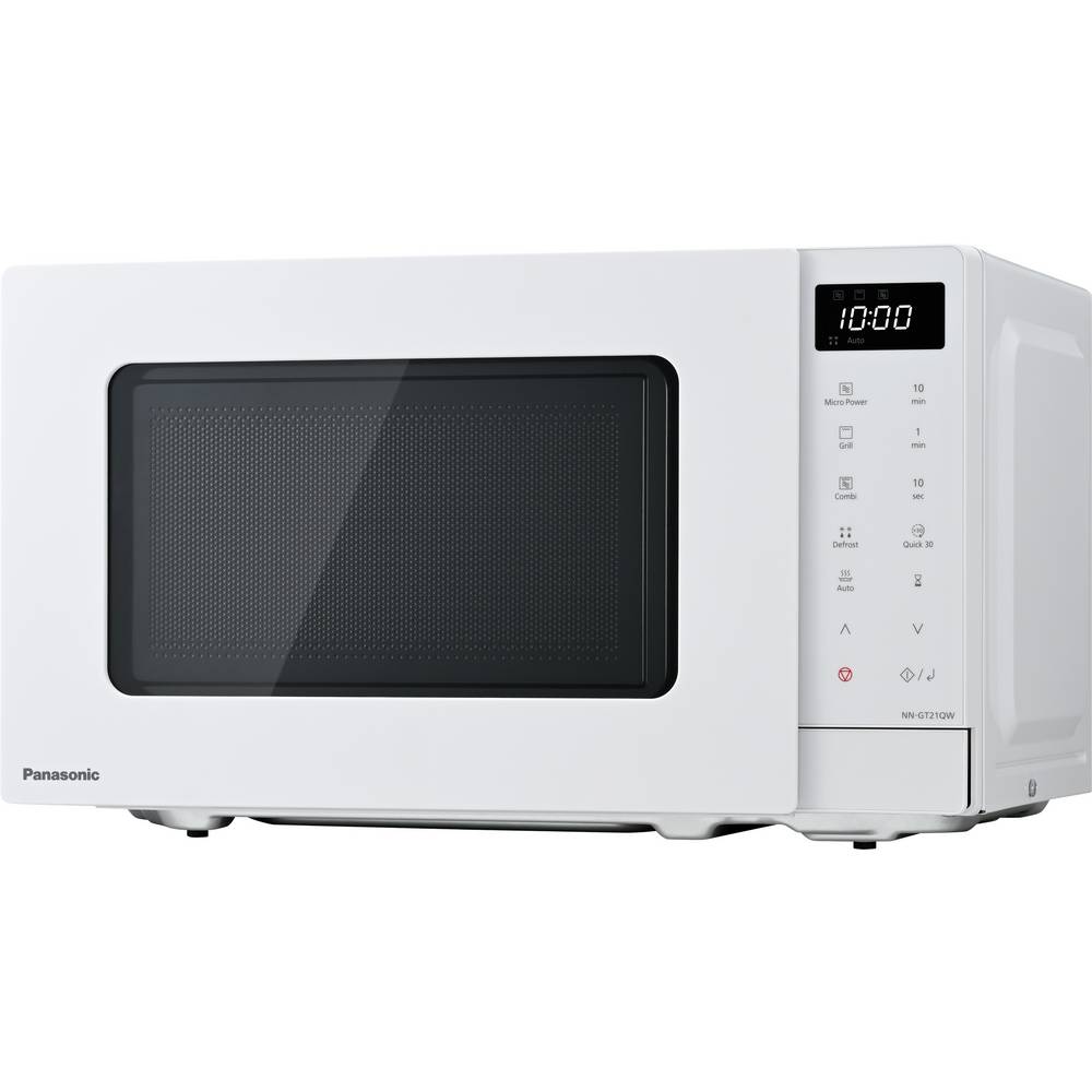 Panasonic NN-GT21QWEPG Magnetron Wit 800 W LC-display, Grillfunctie
