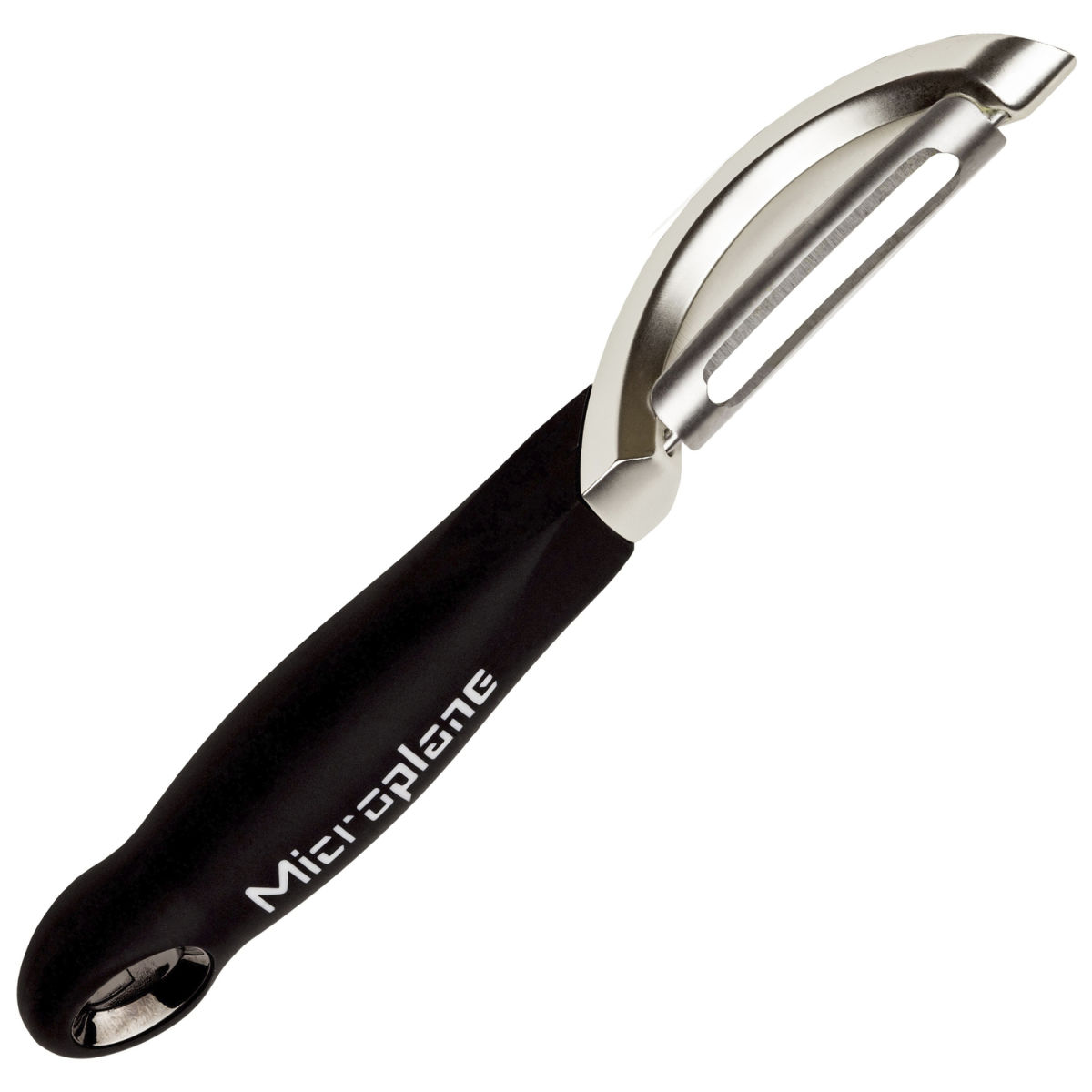 Microplane Dunschiller Professional; 18.5x2.5x2.5 cm (LxBxH); zwart