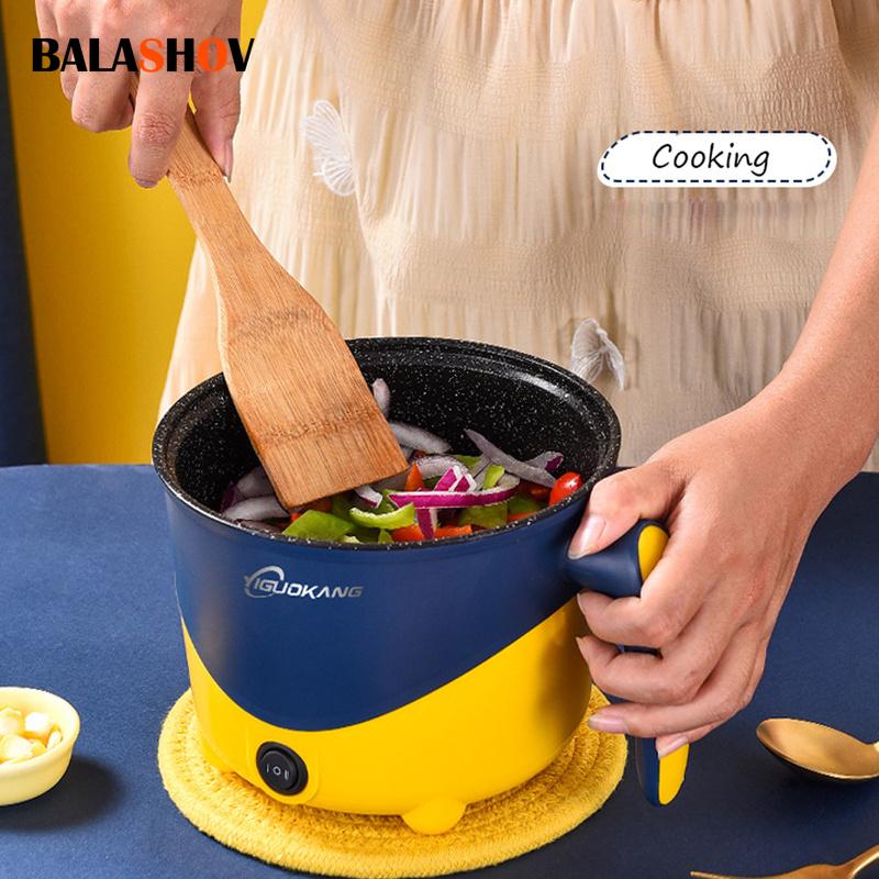 Loverin Elektrische Koken hine 220V Multicookers 300W600W Rijstkoker 1-2 Volkeren Keuken Koken Apparaten voor Slaapzaal EU Plug 220V