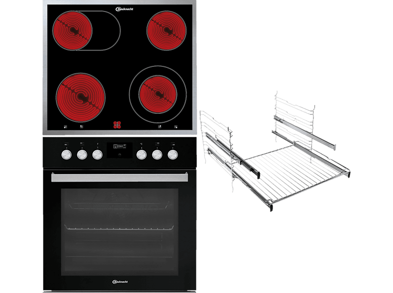 Bauknecht HEKOBLACK500P Inbouw Multifunctionele oven