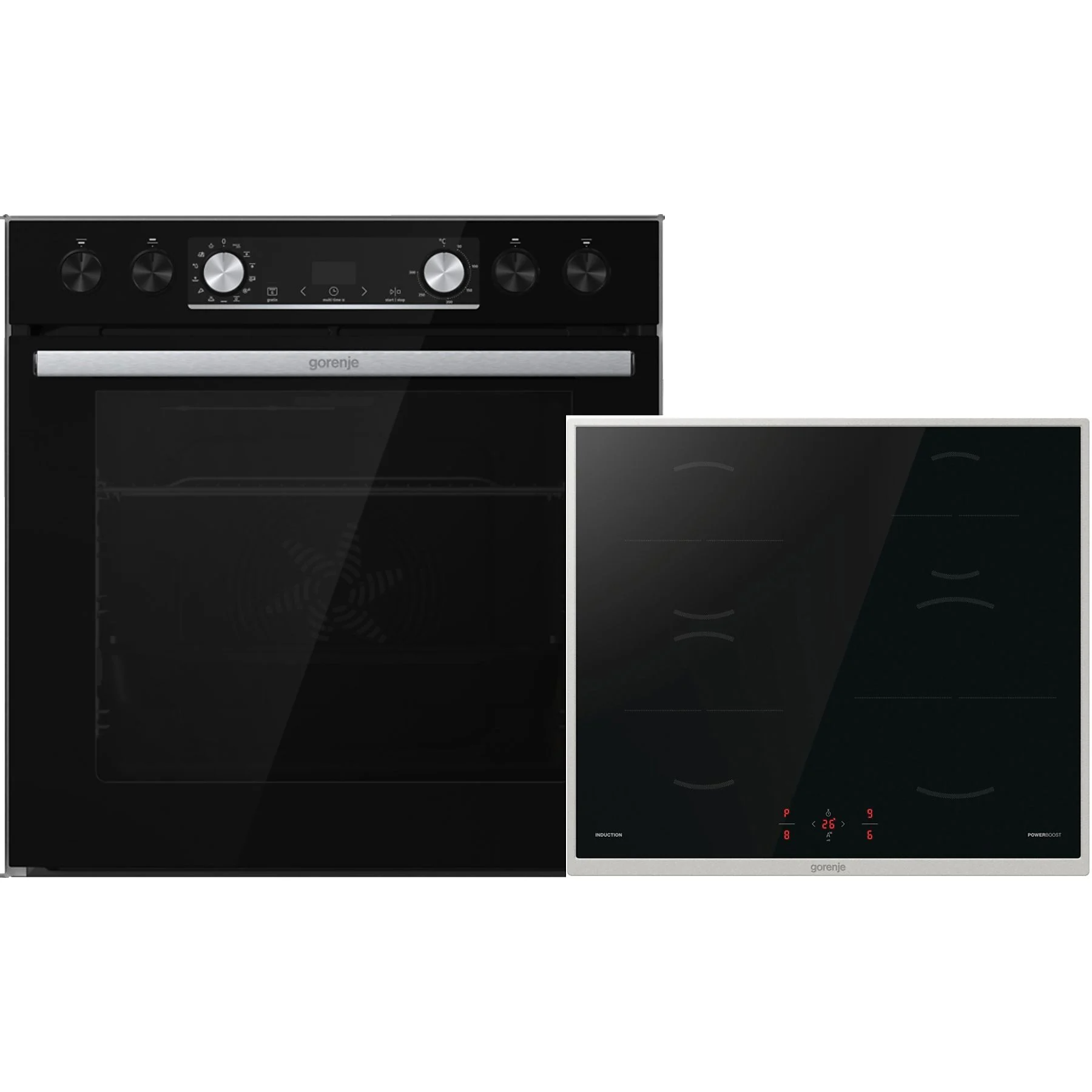 Gorenje BLACKSET5INDUCTION Inbouw Multifunctionele oven