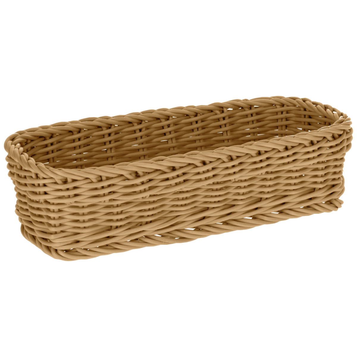 Vega Broodmandje Daria; 25x10x6 cm (LxBxH); bruin