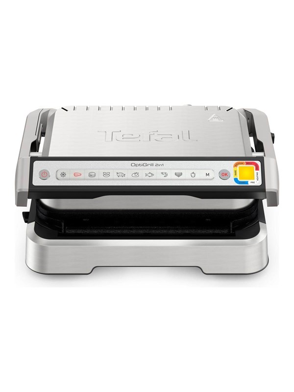 Tefal OptiGrill 2in1 GC772D30 - grill - silver/black