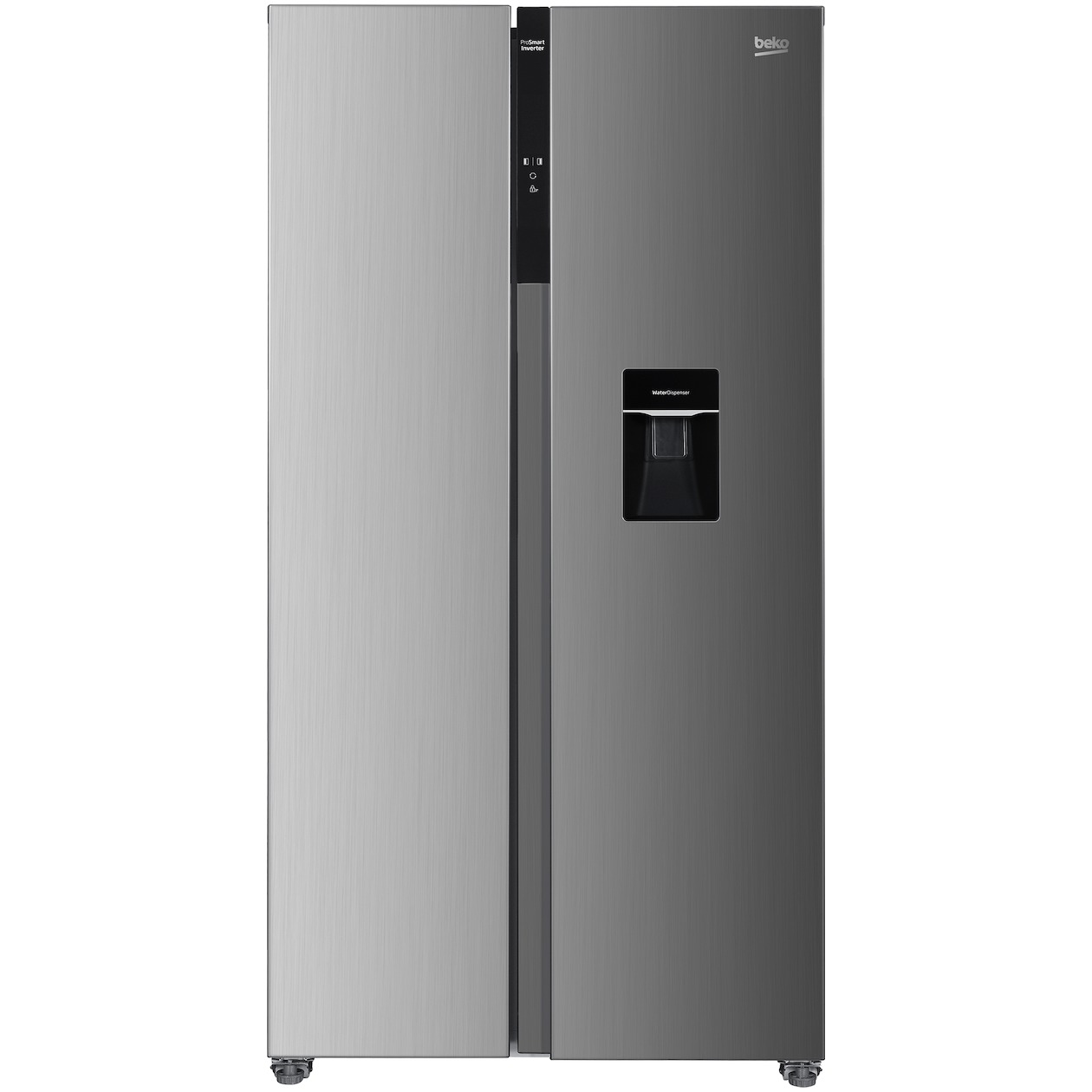 Beko GNO5322WDXPN Amerikaanse koelkast Grijs