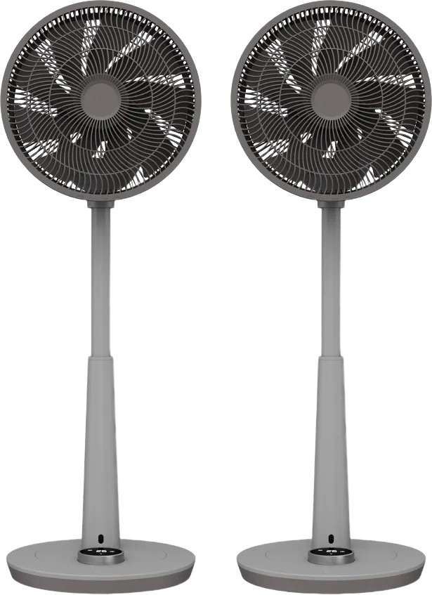Duux Whisper Fan 2 Grijs Duo Pack