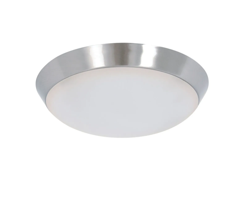 Lucci Air Beacon  Airfusion Type A Led Ventilatorlamp Geborsteld Chroom 211012